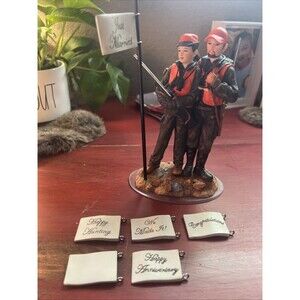 Hunting Couple Cake Topper - Wedding/Anniversary - GSI Outside Inside 6 Flags